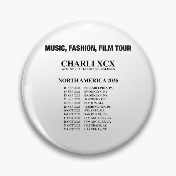 Item preview, Charli XCX – Music, Fashion, Film Tour  designed and sold by filmandstuff.