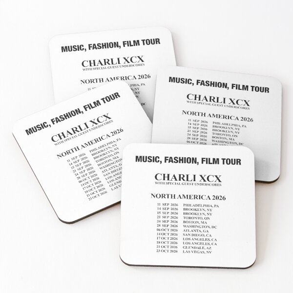 Artikelvorschau, Charli XCX – Musik-, Mode- und Filmtour entworfen und verkauft von filmandstuff.
