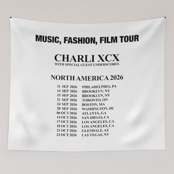 Item preview, Charli XCX – Music, Fashion, Film Tour  designed and sold by filmandstuff.