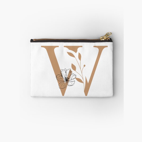 Item preview, Floral Monogram Letter W Sticker | Elegant Botanical Initial w designed and sold by Mia-sanocean.
