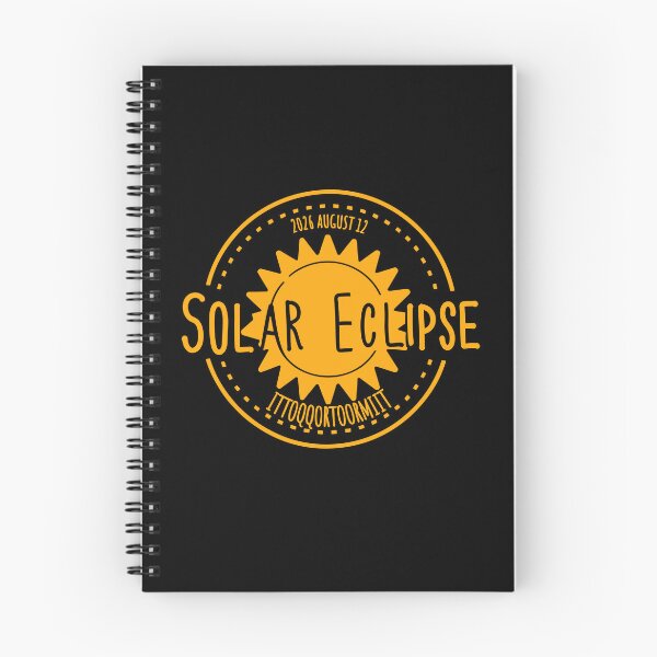 Item preview, Ittoqqortoormiit  Greenland 2026 august 12 Solar Eclipse orange color design designed and sold by EmeraldeaArt.