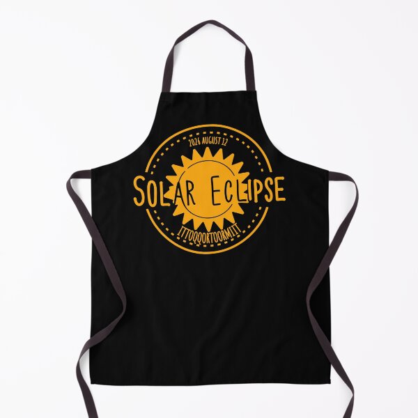 Item preview, Ittoqqortoormiit Greenland 2026 august 12 Solar Eclipse orange color design designed and sold by EmeraldeaArt.