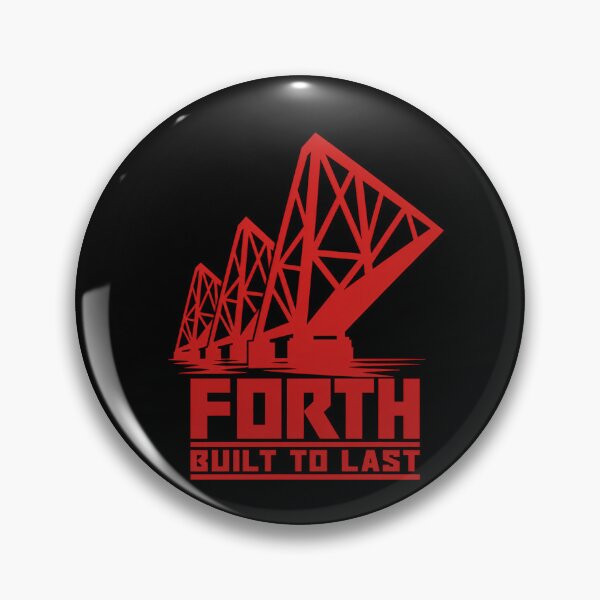 Item preview, Forth Bridge: Built to Last in Bold Red designed and sold by Fenay Designs.