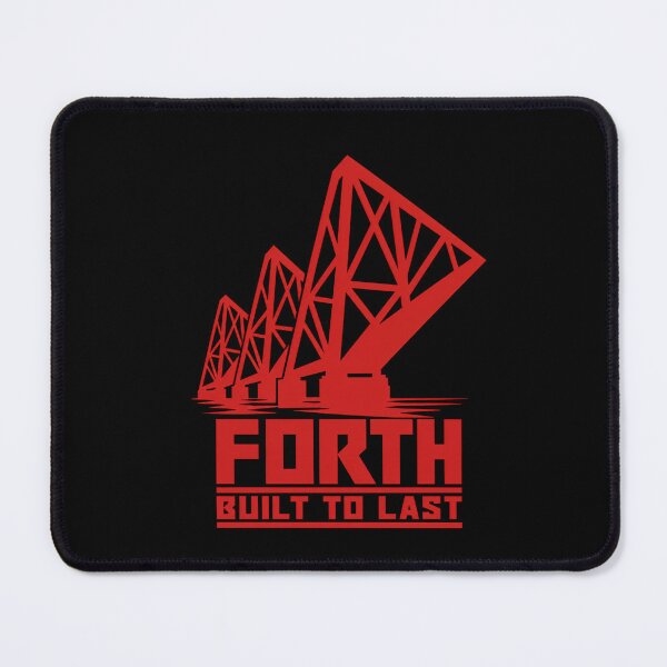 Item preview, Forth Bridge: Built to Last in Bold Red designed and sold by Fenay Designs.
