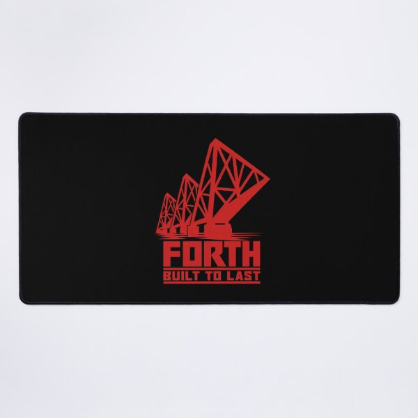 Item preview, Forth Bridge: Built to Last in Bold Red designed and sold by Fenay Designs.
