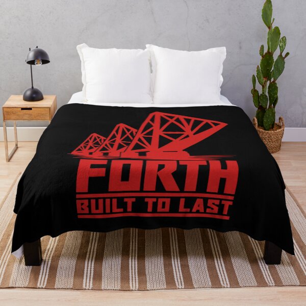 Item preview, Forth Bridge: Built to Last in Bold Red designed and sold by Fenay Designs.