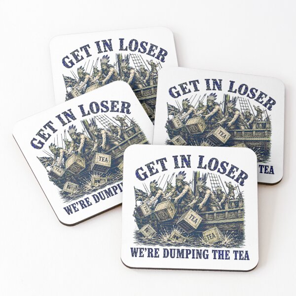 Item preview, Dumping The Tea 1773 Quote Boston Tea Party Meme designed and sold by chattsuede.