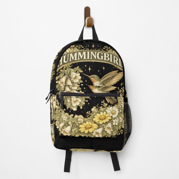 Item preview, Vintage Hummingbird Botanical Floral Art designed and sold by JKDJ.