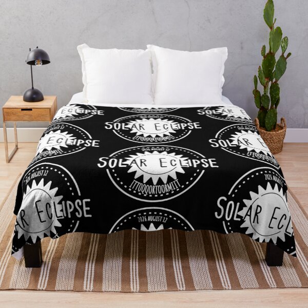 Item preview, Ittoqqortoormiit Greenland 2026 august 12 Solar Eclipse white color design designed and sold by EmeraldeaArt.