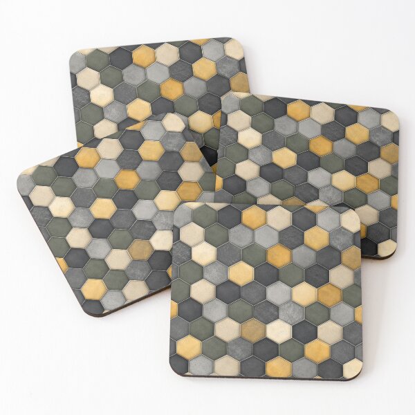Item preview, Earthy Faceted Autumnal Modernist Retro designed and sold by scicilysimonee.