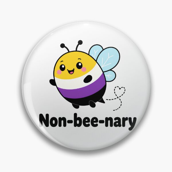 Item preview, Non Bee Nary Bee Cute Lgbtq Pride designed and sold by chattsuede.