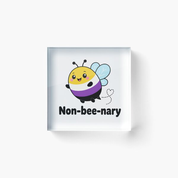 Item preview, Non Bee Nary Bee Cute Lgbtq Pride designed and sold by chattsuede.