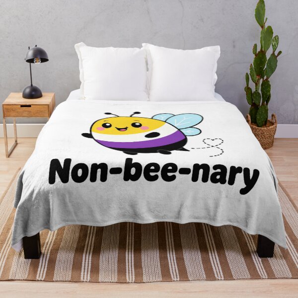 Item preview, Non Bee Nary Bee Cute Lgbtq Pride designed and sold by chattsuede.