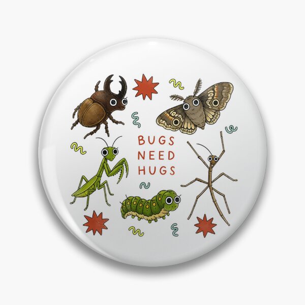 Item preview, Bugs Need Hugs Science Teacher Cute Insect designed and sold by LASTIQUE-dd.