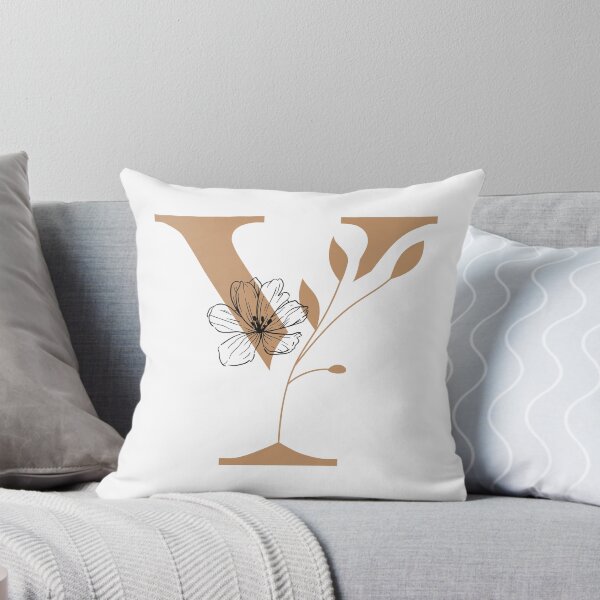 Item preview, Floral Monogram Letter y Sticker | Elegant Botanical Initial y  designed and sold by Mia-sanocean.