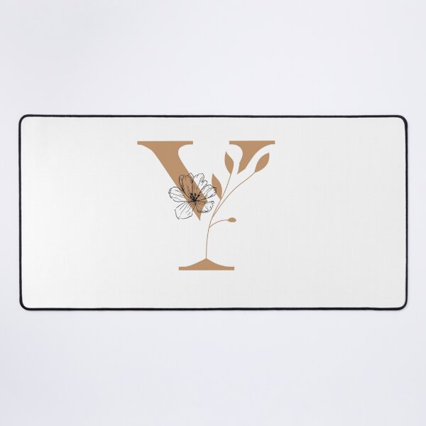 Item preview, Floral Monogram Letter y Sticker | Elegant Botanical Initial y designed and sold by Mia-sanocean.