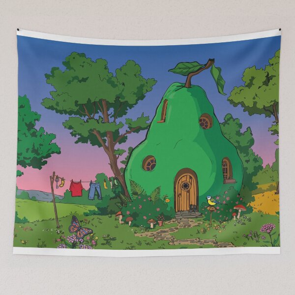Item preview, Fantasy Tree House Enchanted Woodland Cottage designed and sold by Oniyasha.