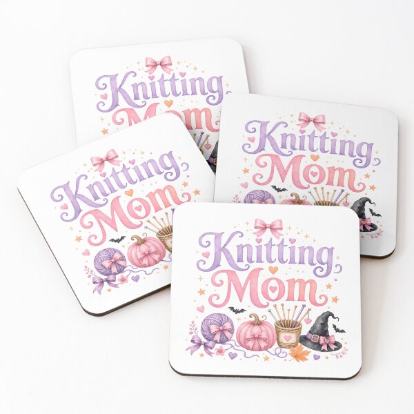 Item preview, Halloween Knitting Mom designed and sold by Blanks for  Crafters.