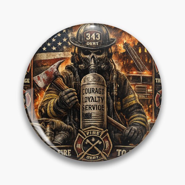 Item preview, Firefighter emblem  designed and sold by The Fire Locker.