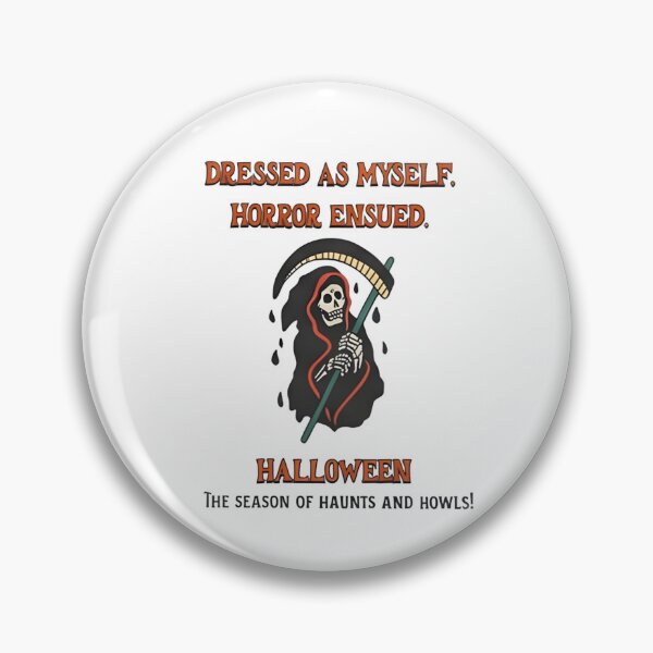 Item preview, Halloween Dressed As Myself Horror Ensued Grim Reaper designed and sold by LASTIQUE-dd.