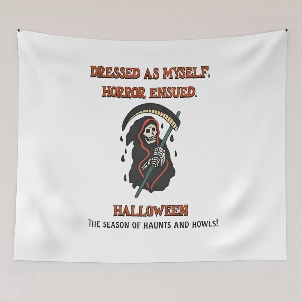 Item preview, Halloween Dressed As Myself Horror Ensued Grim Reaper designed and sold by LASTIQUE-dd.
