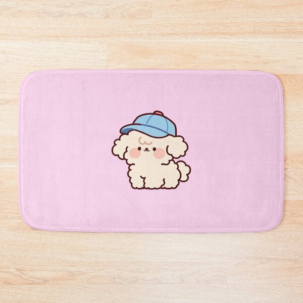 Item preview, Fluffy Puppy Wearing Blue Cap designed and sold by jianina-alondra.