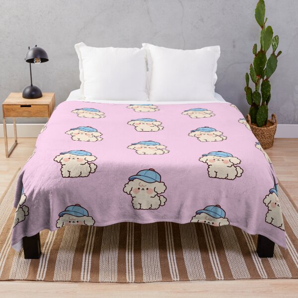 Item preview, Fluffy Puppy Wearing Blue Cap designed and sold by jianina-alondra.