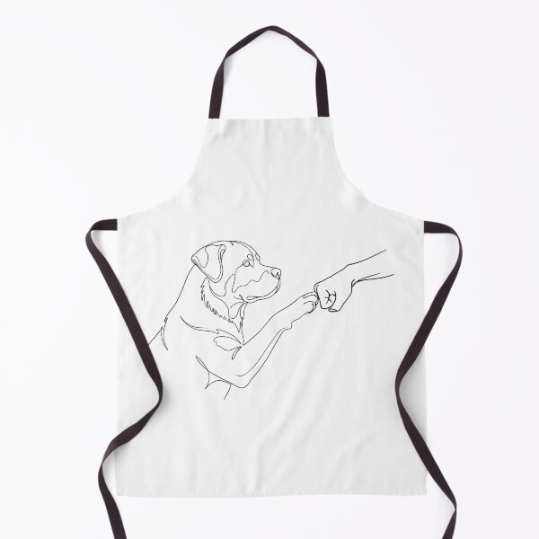 Item preview, Paw & Fist Bump Dog Lover Tee – Rottweiler Owner Friendship designed and sold by CanvasKitchen.