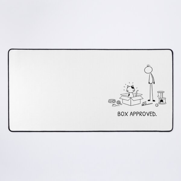 Item preview, Funny Cat Prefers Cardboard Box Over Expensive Cat Toys designed and sold by Pebl-Co.