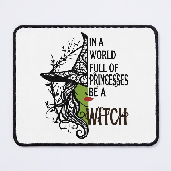Item preview, in a world full of princesses be a witch - Botanical Filigree Witch Hat Halloween designed and sold by Lozarux.