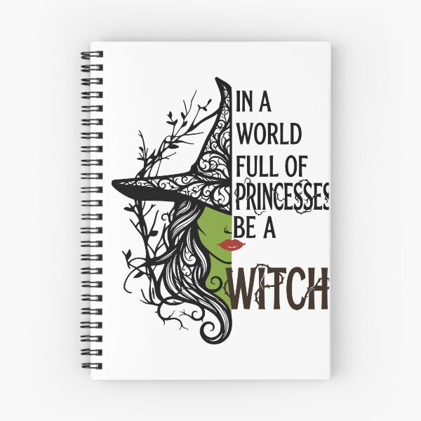 Item preview, in a world full of princesses be a witch  - Botanical Filigree Witch Hat Halloween  designed and sold by Lozarux.