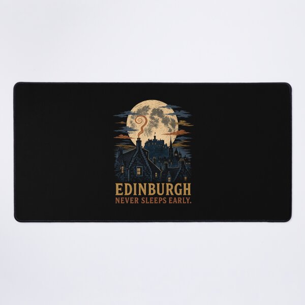 Item preview, Edinburgh Never Sleeps Early: Moonlit Old Town designed and sold by Fenay Designs.
