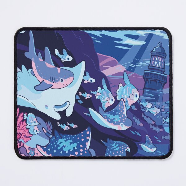Item preview, Shark Family Underwater Ocean Adventure designed and sold by Oniyasha.
