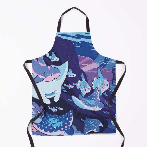 Item preview, Shark Family Underwater Ocean Adventure designed and sold by Oniyasha.