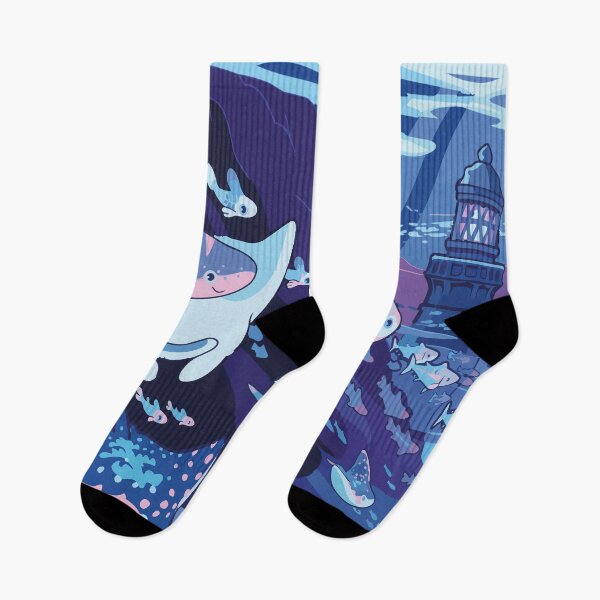 Item preview, Shark Family Underwater Ocean Adventure designed and sold by Oniyasha.