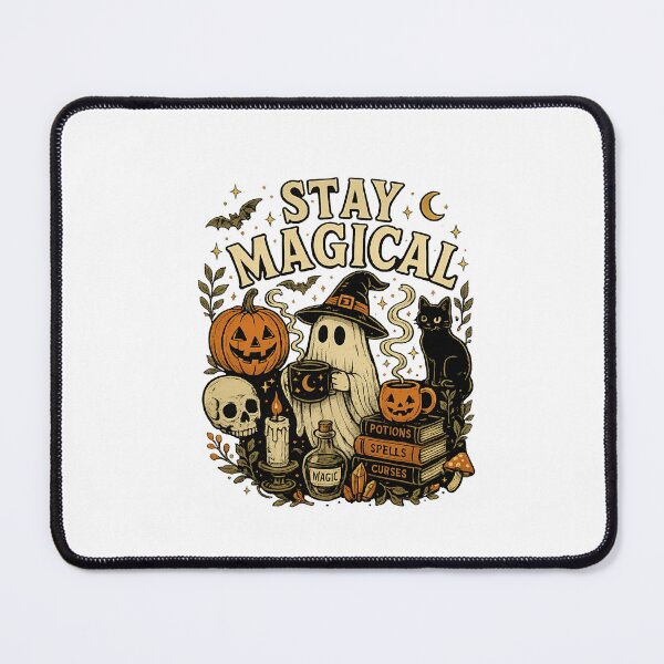 Item preview, stay Magical Halloween Ghost Pumpkin Magical Spooky Season designed and sold by LASTIQUE-dd.