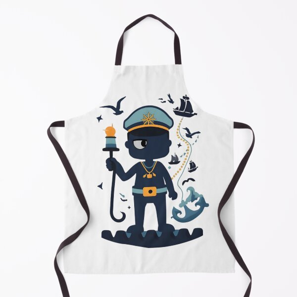 Item preview, Cute Sea Captain Sailor Night Ocean Adventure designed and sold by vdjjtrub.