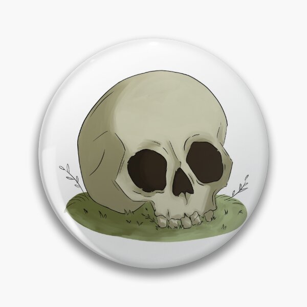 Item preview, Abandoned Skull | Halloween illustration  designed and sold by Halo Design.