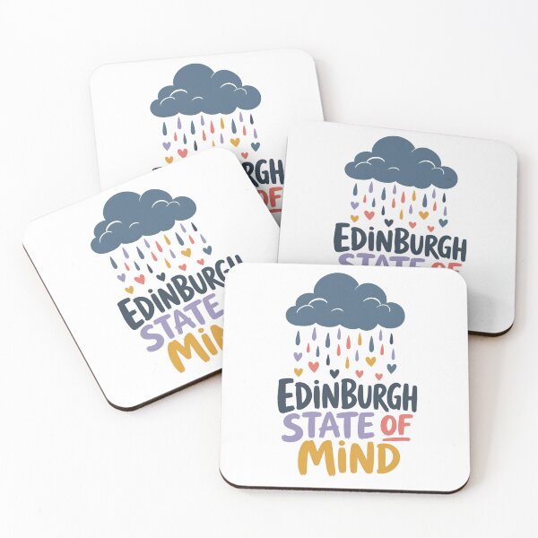 Item preview, Edinburgh State of Mind: Rain, Hearts & Colour designed and sold by Fenay Designs.