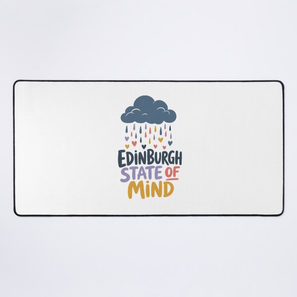 Item preview, Edinburgh State of Mind: Rain, Hearts & Colour designed and sold by Fenay Designs.