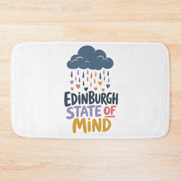 Item preview, Edinburgh State of Mind: Rain, Hearts & Colour designed and sold by Fenay Designs.