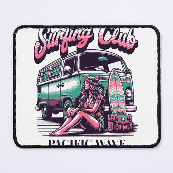 Item preview, Surfing Girls 80s Style Gift Idea designed and sold by BenRossfw.