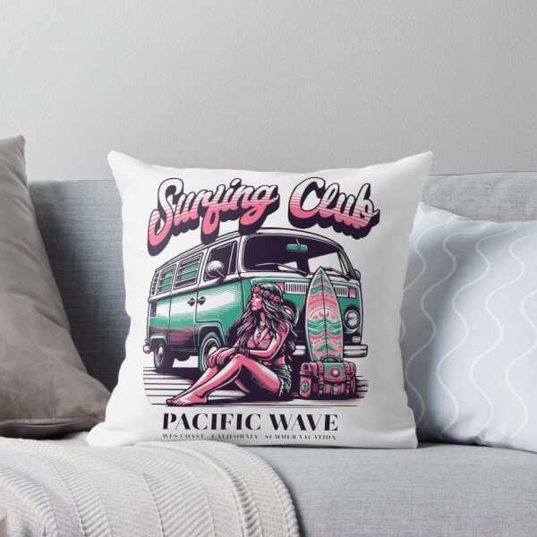 Item preview, Surfing Girls 80s Style Gift Idea designed and sold by BenRossfw.