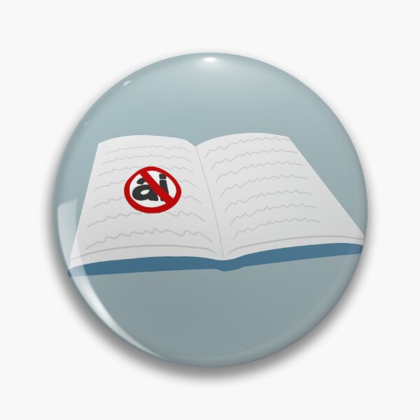 Item preview, Anti-AI Book designed and sold by Drakken-blue.