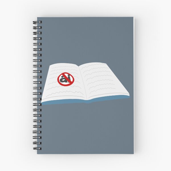 Item preview, Anti-AI Book designed and sold by Drakken-blue.