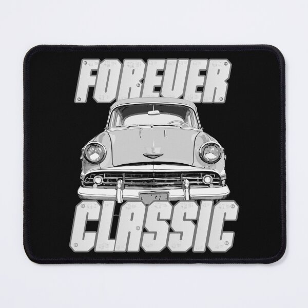 Item preview, Forever Classic - Vintage 50s Car Grayscale Art designed and sold by THROUGH-LIFE.
