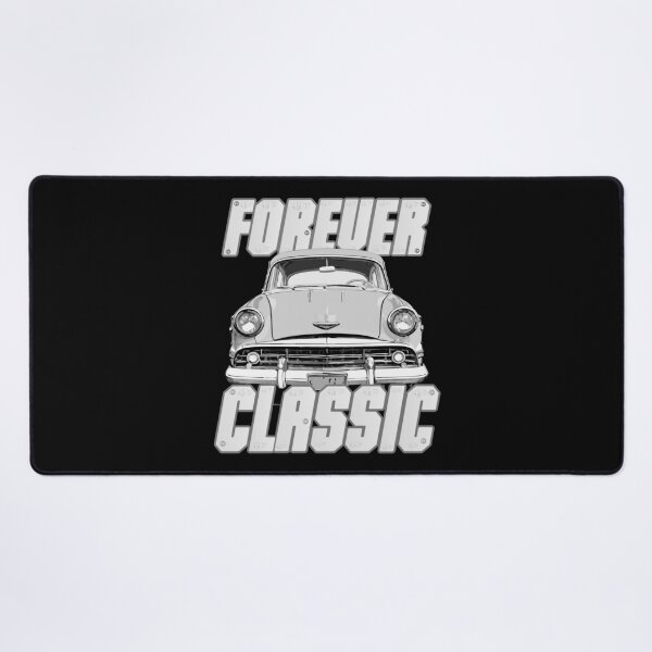 Item preview, Forever Classic - Vintage 50s Car Grayscale Art designed and sold by THROUGH-LIFE.