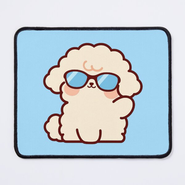 Item preview, Fluffy Puppy Wearing Cool Sunglasses designed and sold by jianina-alondra.