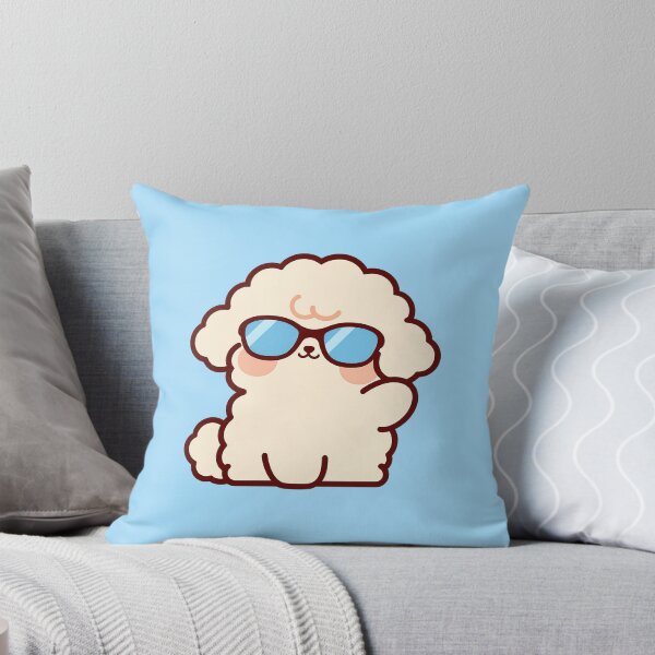 Item preview, Fluffy Puppy Wearing Cool Sunglasses designed and sold by jianina-alondra.