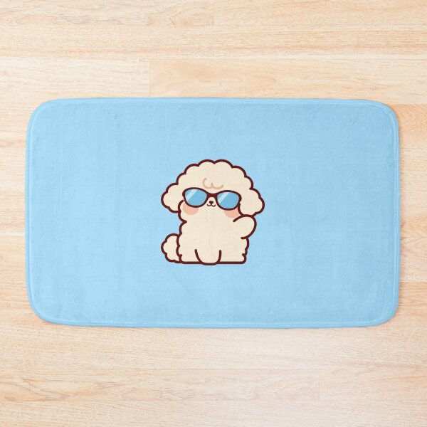 Item preview, Fluffy Puppy Wearing Cool Sunglasses designed and sold by jianina-alondra.